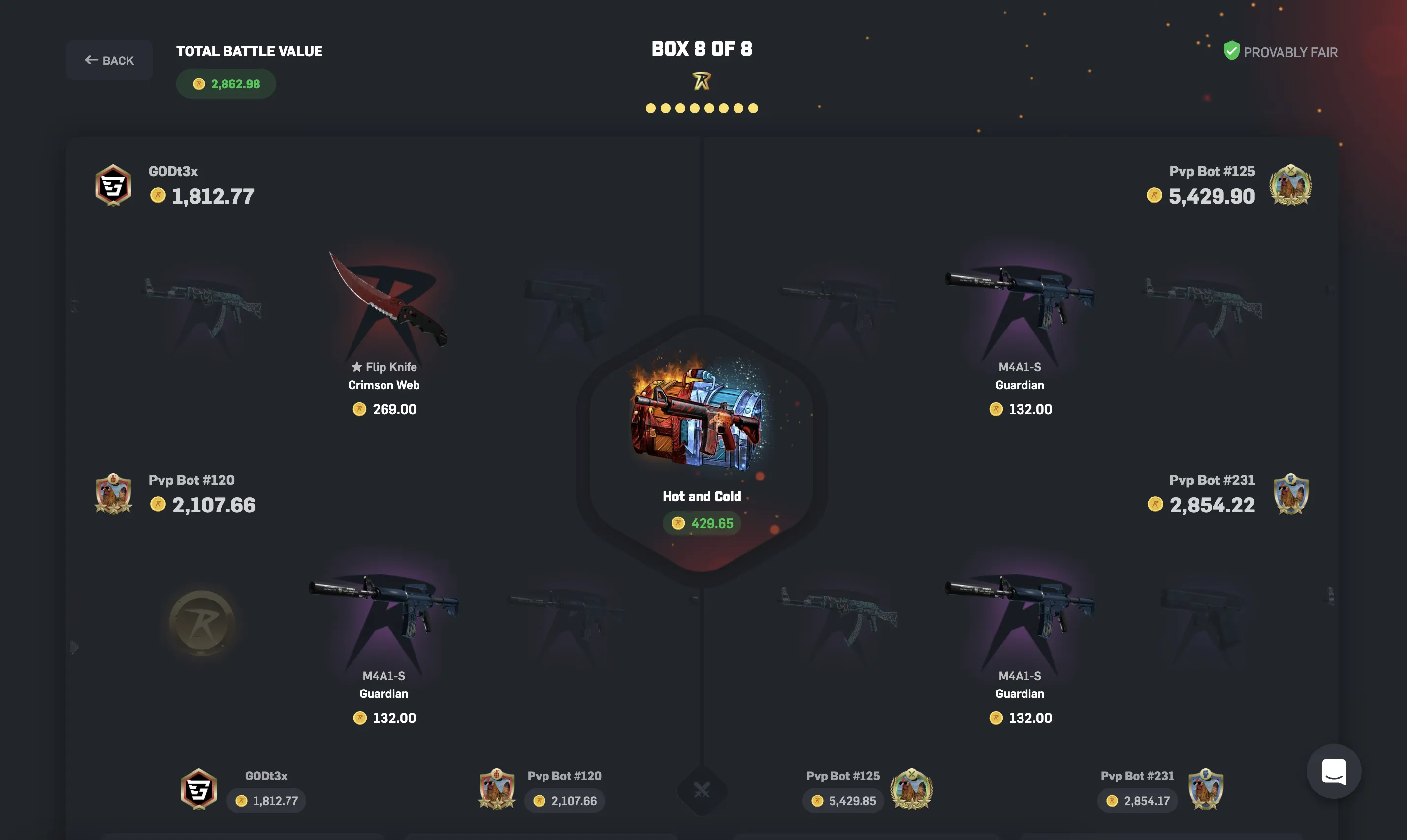 CSGORoll Case Battles