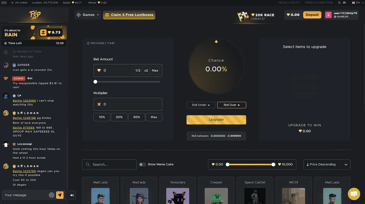 Upgrader Game