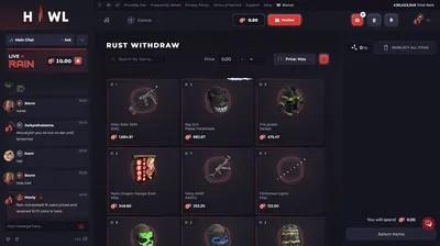 Rust Skin Trading
