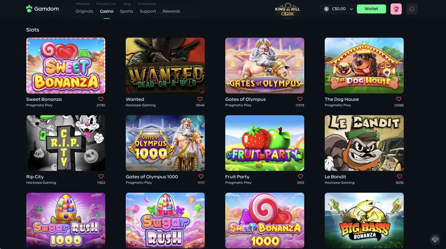 Gamdom Slots