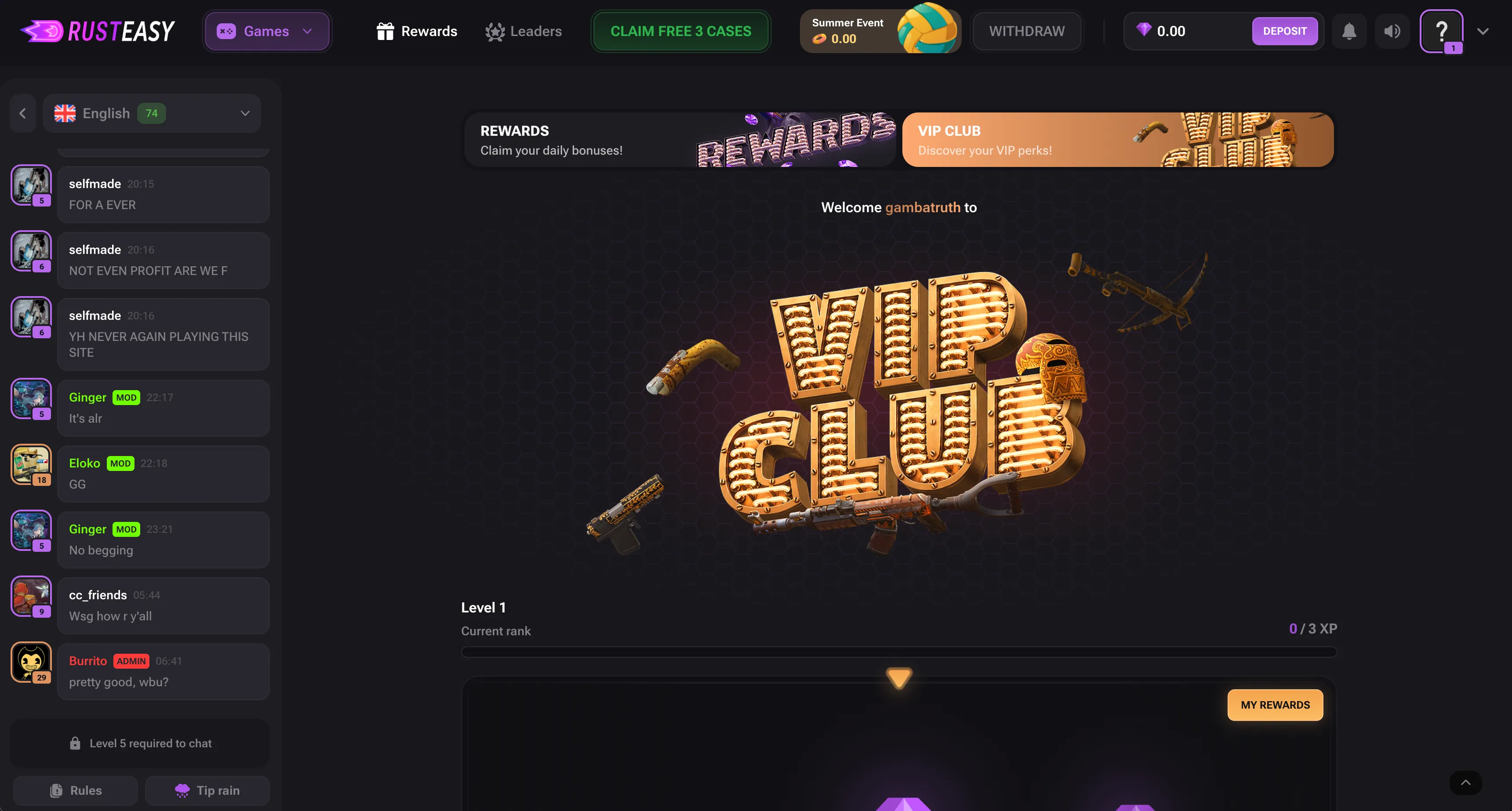 RustEasy VIP Club